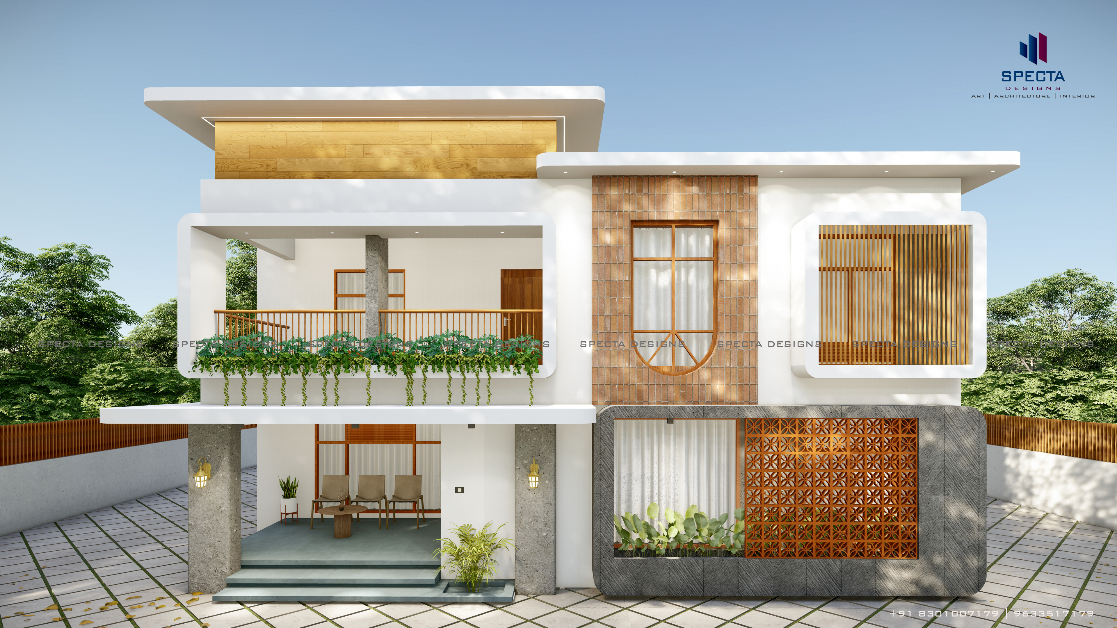 Contemporary façade